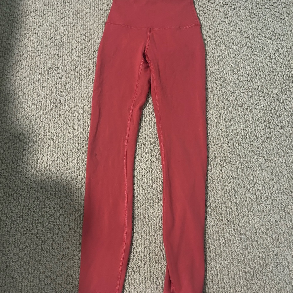 lululemon Red Leggings